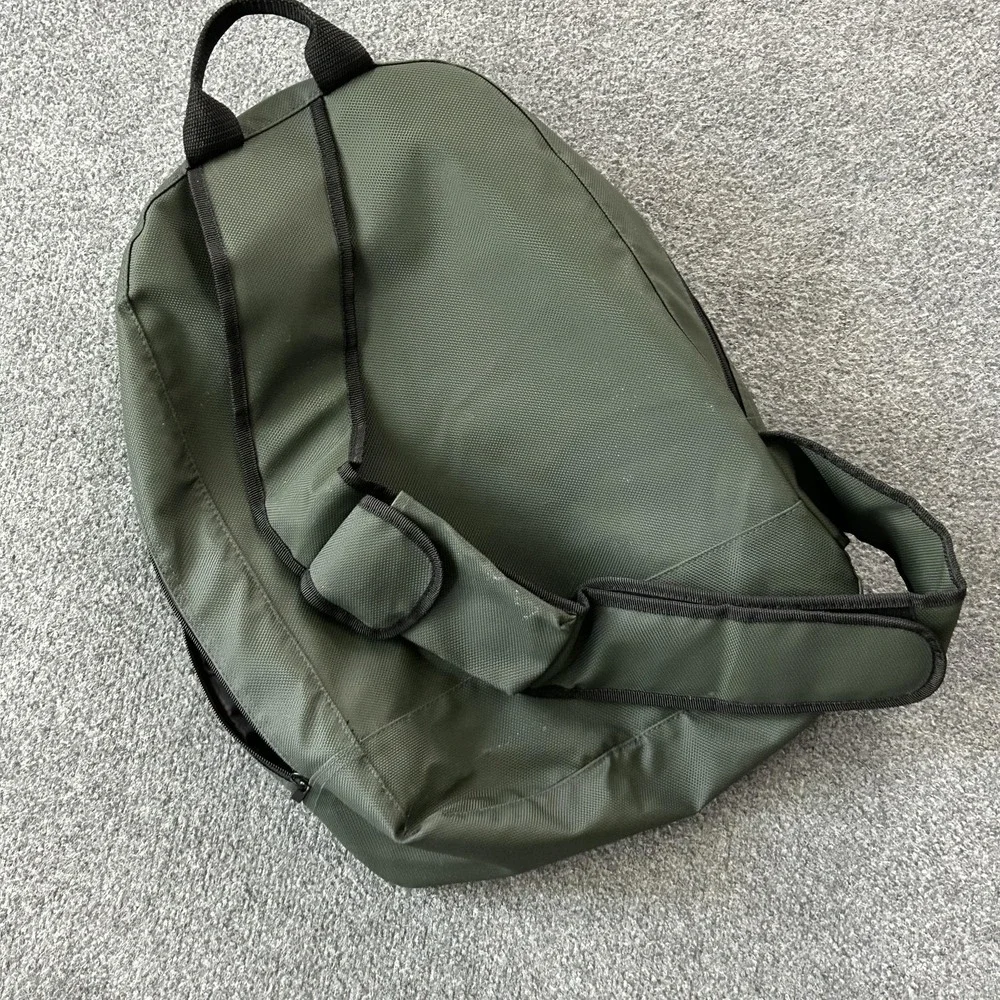 Hugo Boss Backpack Men Medium Green Polyester Sling messenger Casual Daypack Bag